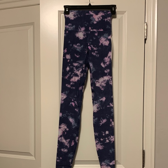 lululemon athletica Align HR Blue and Pink Leggings, Size 2 NWT - Picture 1 of 4